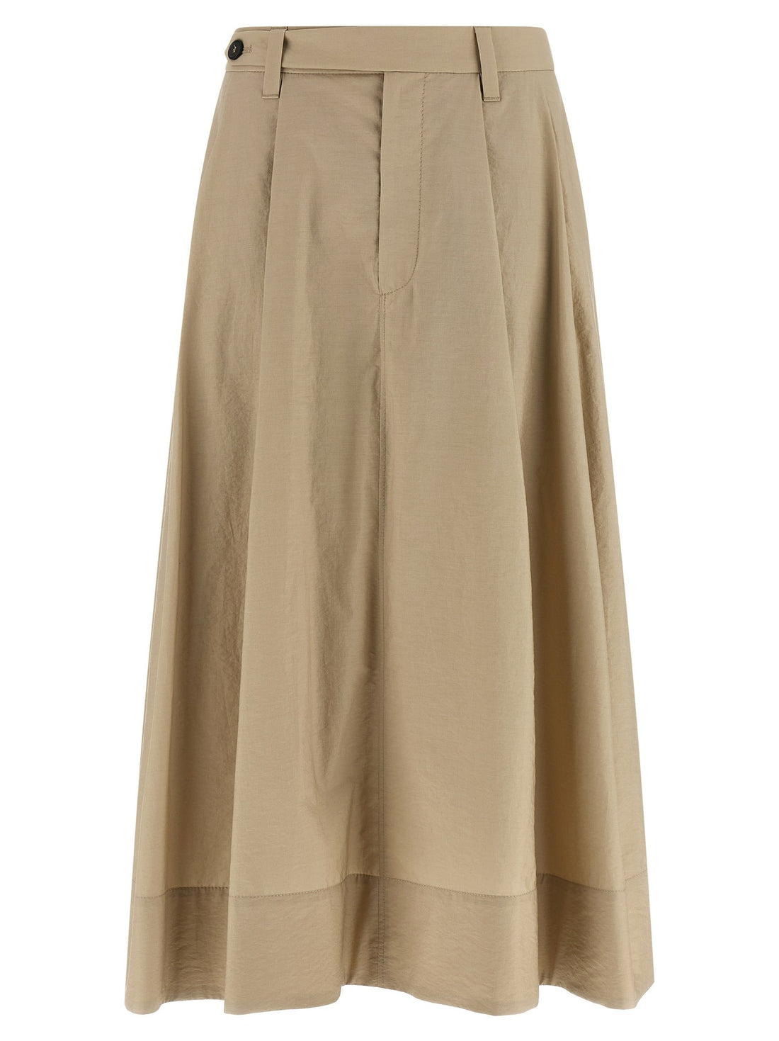 Brunello Cucinelli - Cotton skirt beige