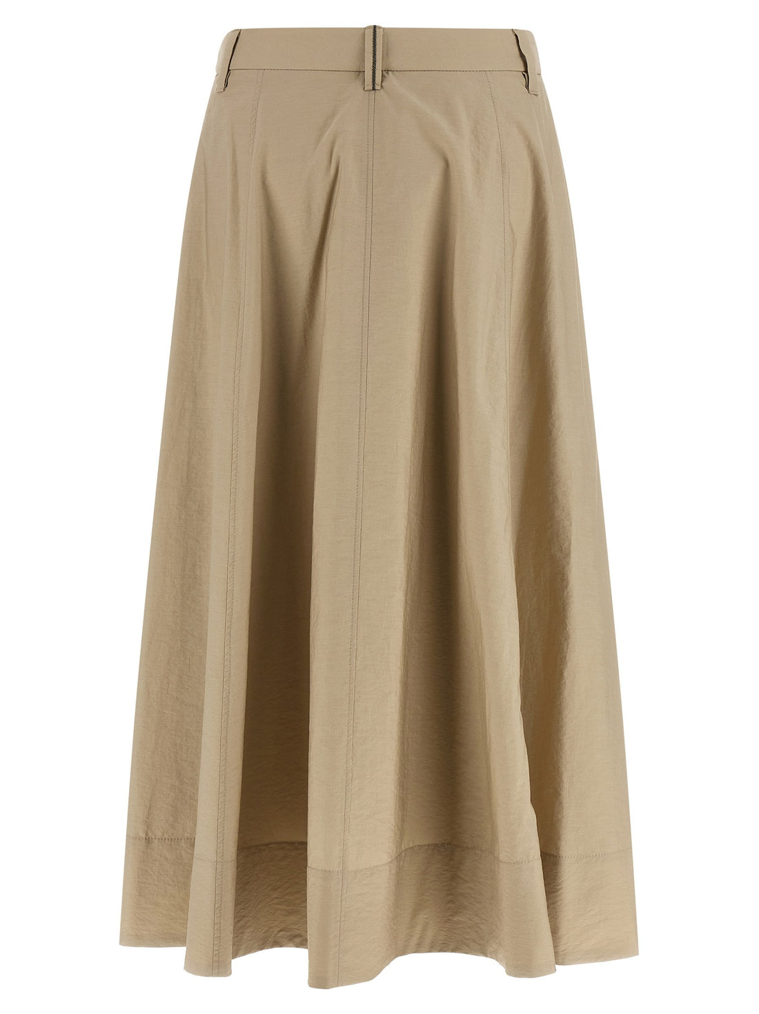 Brunello Cucinelli - Cotton skirt beige