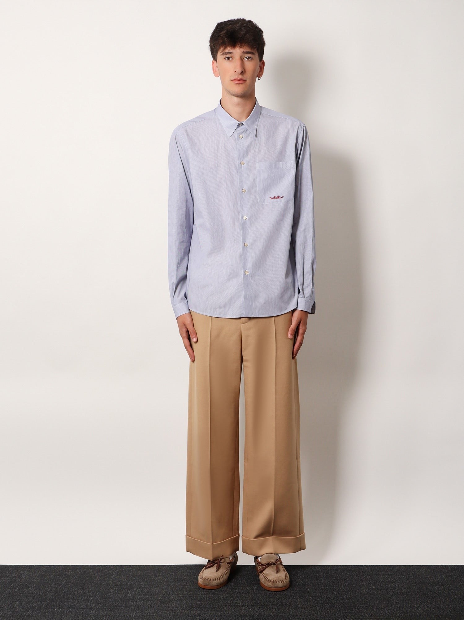 Cotton striped shirt