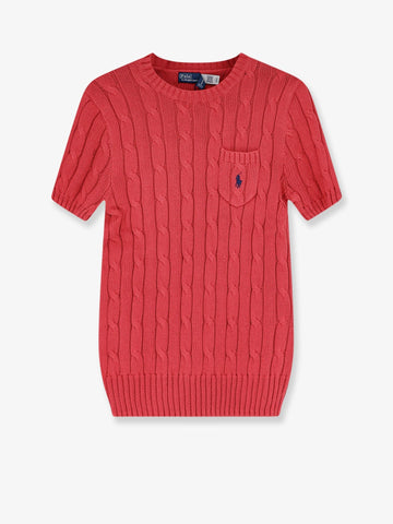 Cotton sweater with contrasting embroidered logo cotton-sweater-with-contrasting-embroidered-logo_baa1a36f-50ac-481f-9d71-306333602856