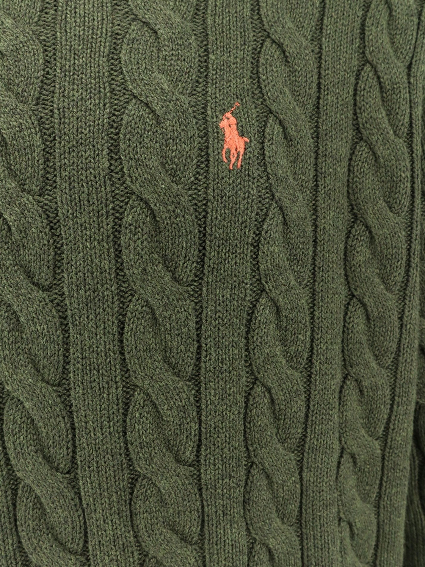 Polo Ralph Lauren Polo Ralph Lauren - Cotton sweater with embroidered logo on the front