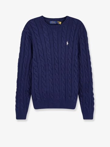Polo Ralph Lauren Polo Ralph Lauren - Cotton sweater with embroidered logo on the front
