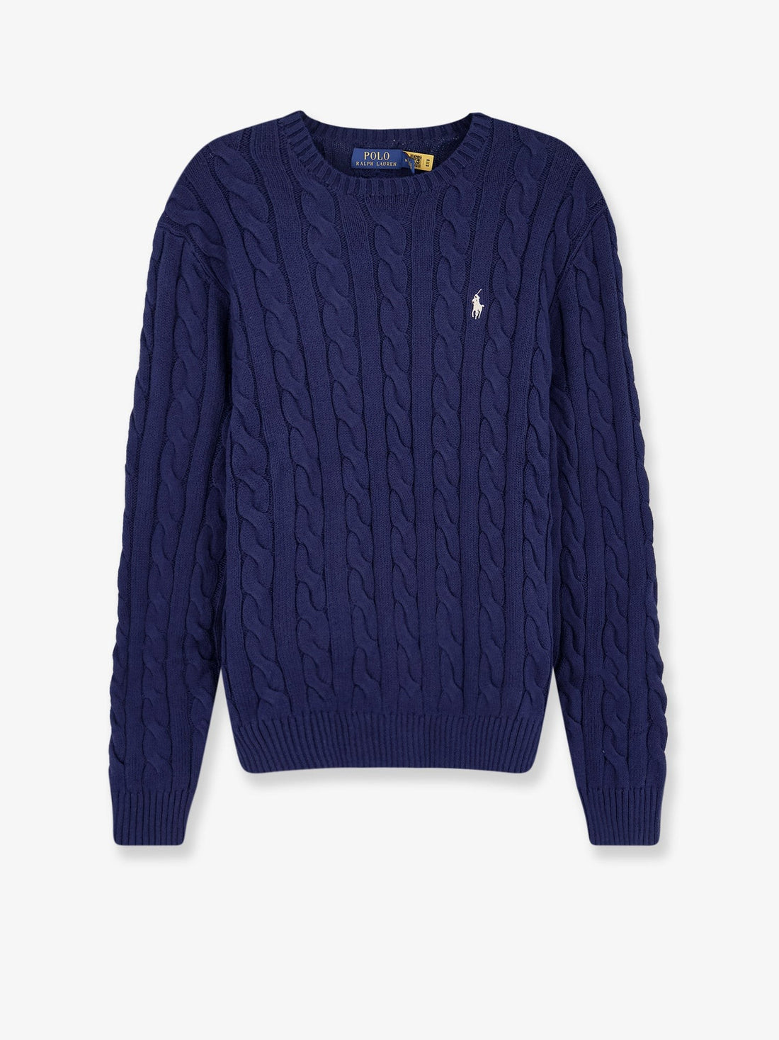 Polo Ralph Lauren - Cotton sweater with embroidered logo on the front cotton-sweater-with-embroidered-logo-on-the-front_8e56d056-2a6c-43c4-a447-2d3cd278d5f8