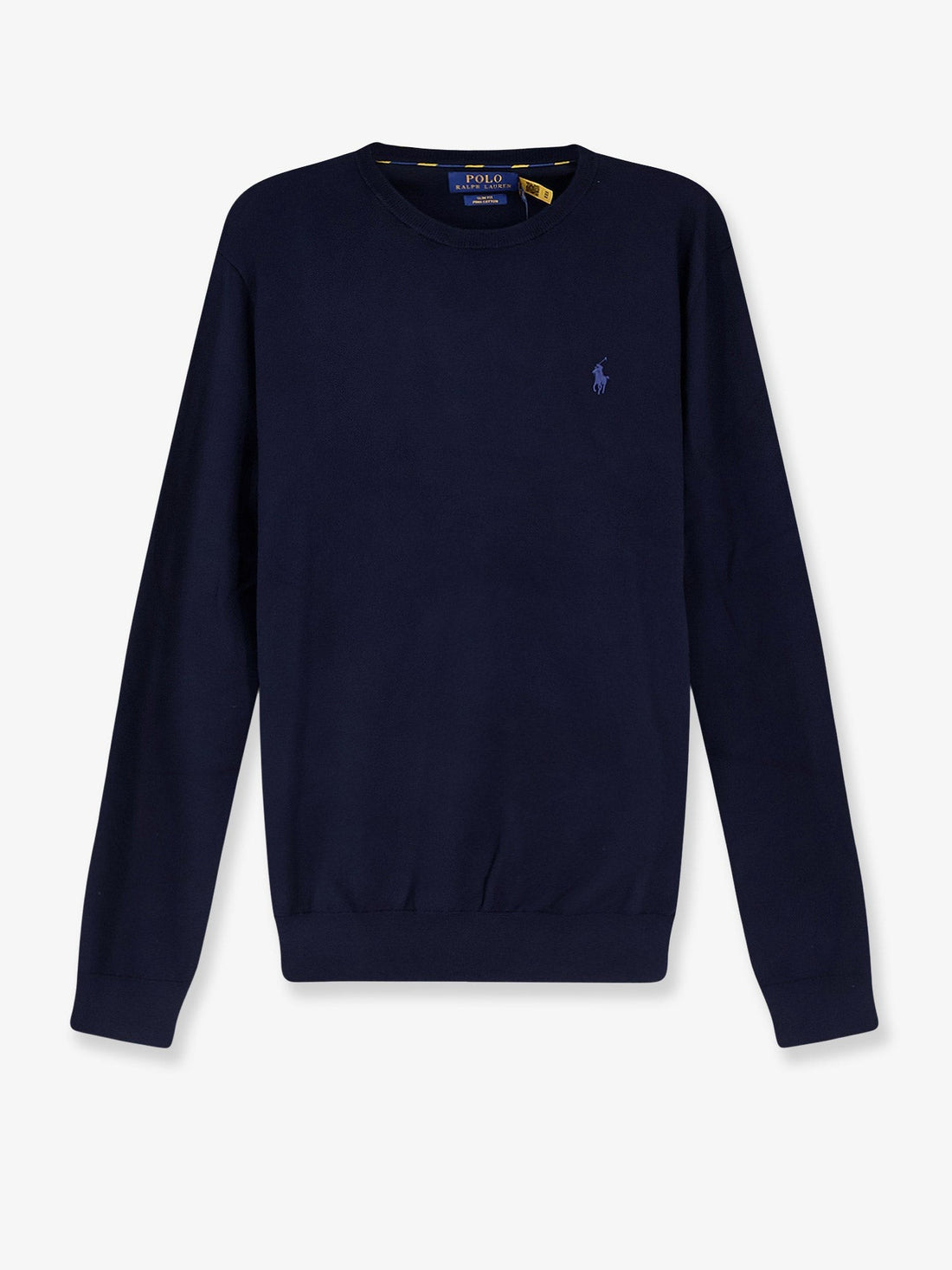 Polo Ralph Lauren - Cotton sweater with embroidered logo on the front cotton-sweater-with-embroidered-logo-on-the-front_aab986bb-6a33-4f21-9d4a-48160524bf31