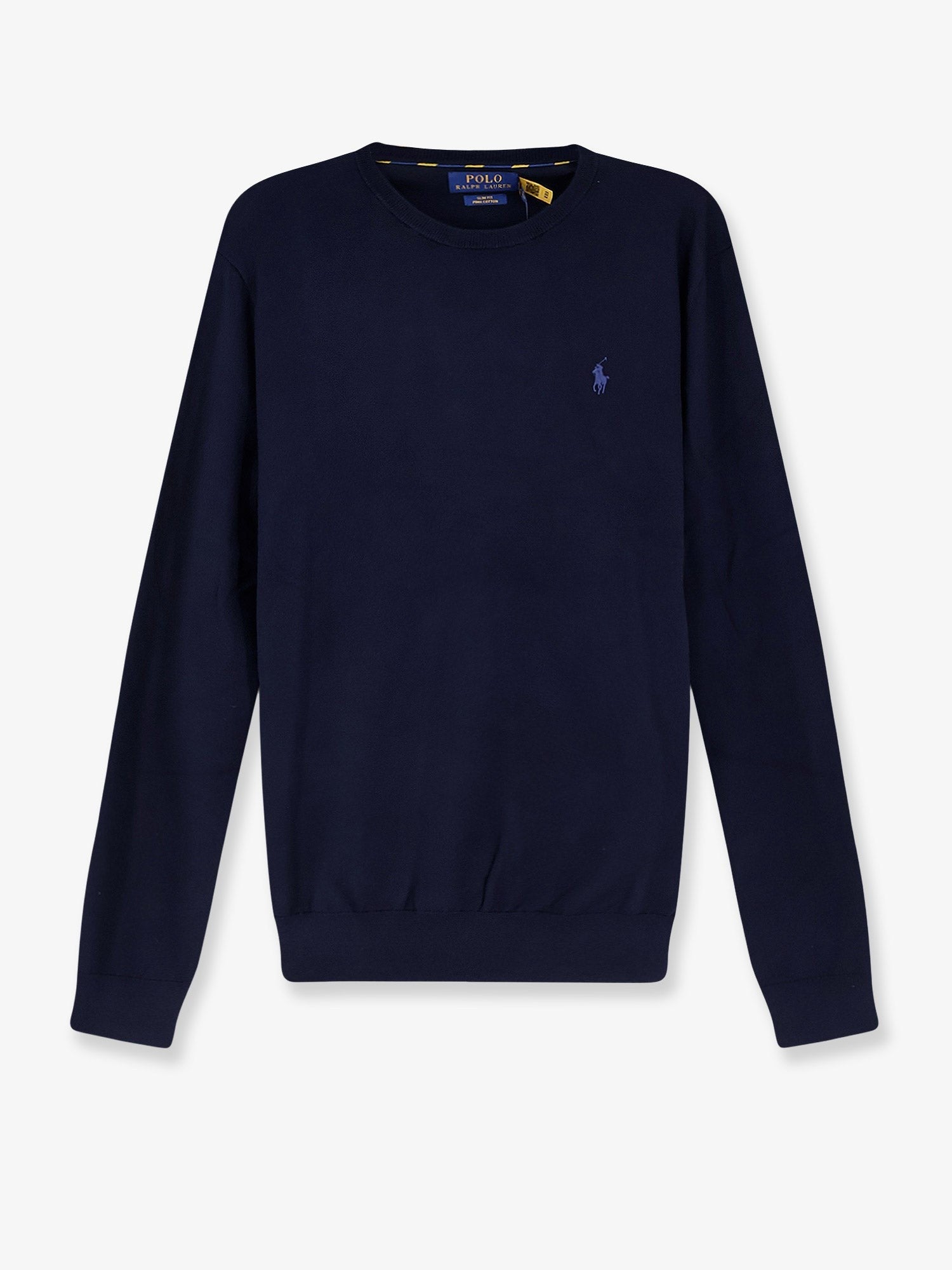 Polo Ralph Lauren - Cotton sweater with embroidered logo on the front cotton-sweater-with-embroidered-logo-on-the-front_aab986bb-6a33-4f21-9d4a-48160524bf31
