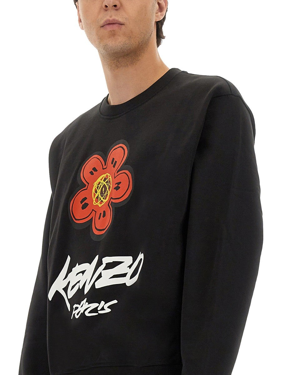 COTTON SWEATSHIRT "KENZO X FUTURA 2000"