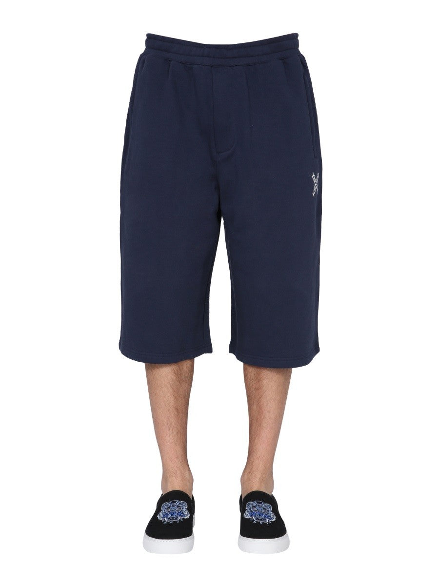 Kenzo - COTTON SWEATSHIRT SHORTS cotton-sweatshirt-shorts_a66c6753-7550-4ced-9861-a9fe35515a59