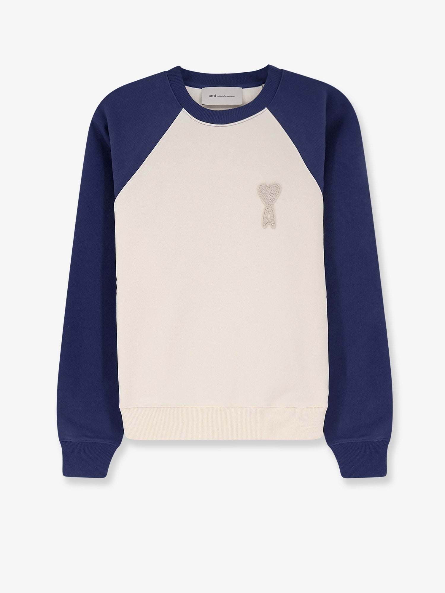 Cotton sweatshirt with Ami Coeur logo on the front cotton-sweatshirt-with-ami-coeur-logo-on-the-front_187a4f59-2b56-427a-8c91-210b781e071f