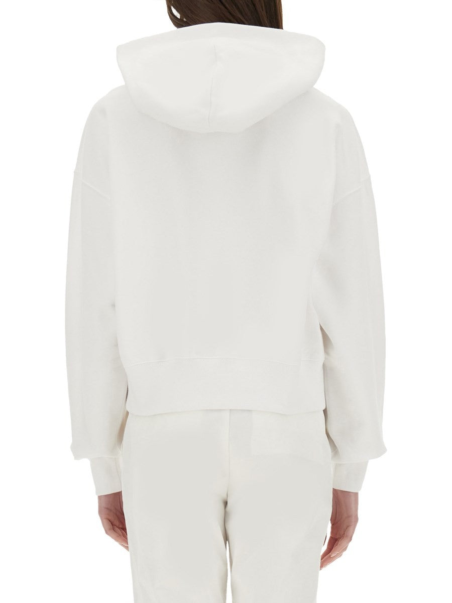 COTTON SWEATSHIRT WITH EMBROIDERY