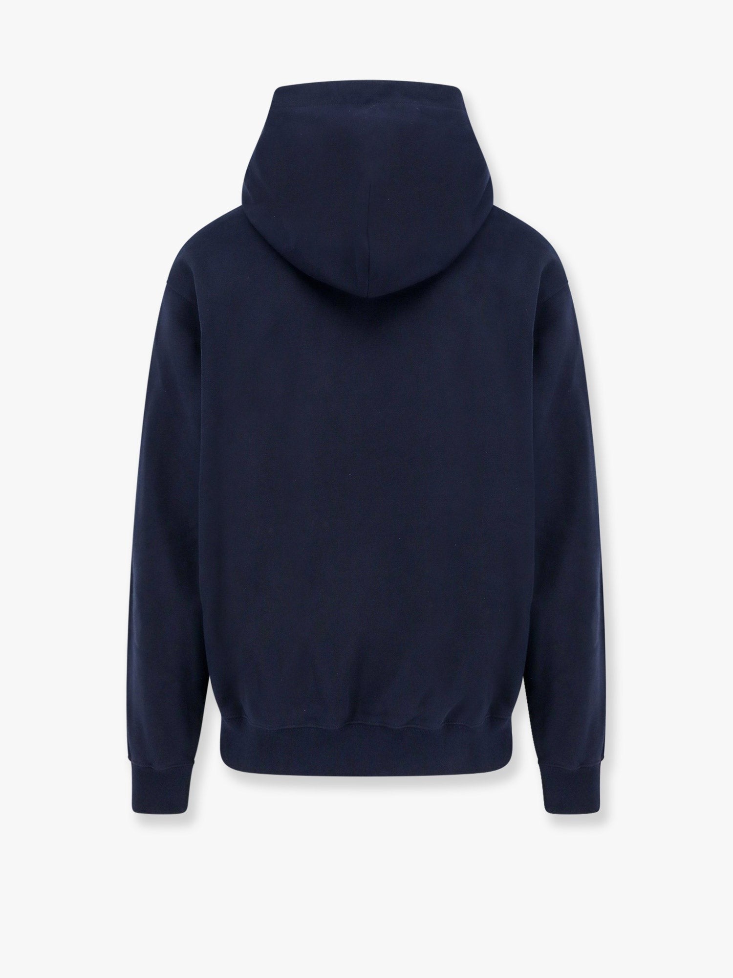 Cotton sweatshirt with gucci web print