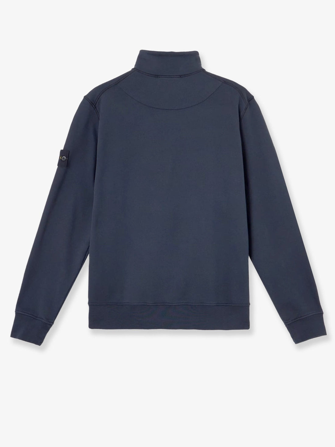 Stone Island - Cotton sweatshirt with side logo patch cotton-sweatshirt-with-side-logo-patch_cff8a94a-7183-4556-98ad-e032b82cae86