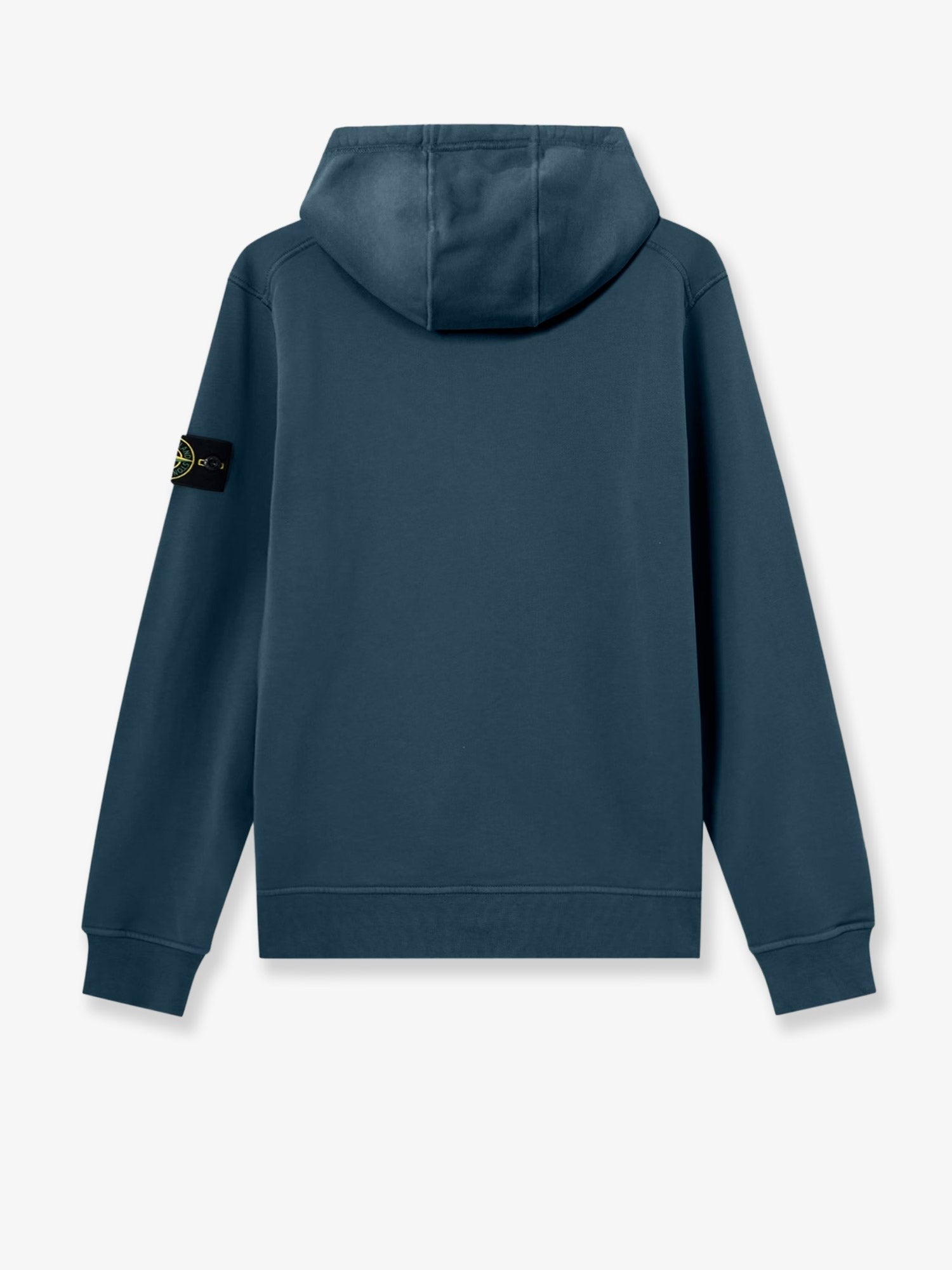 Stone Island - Cotton sweatshirt with side logo patch