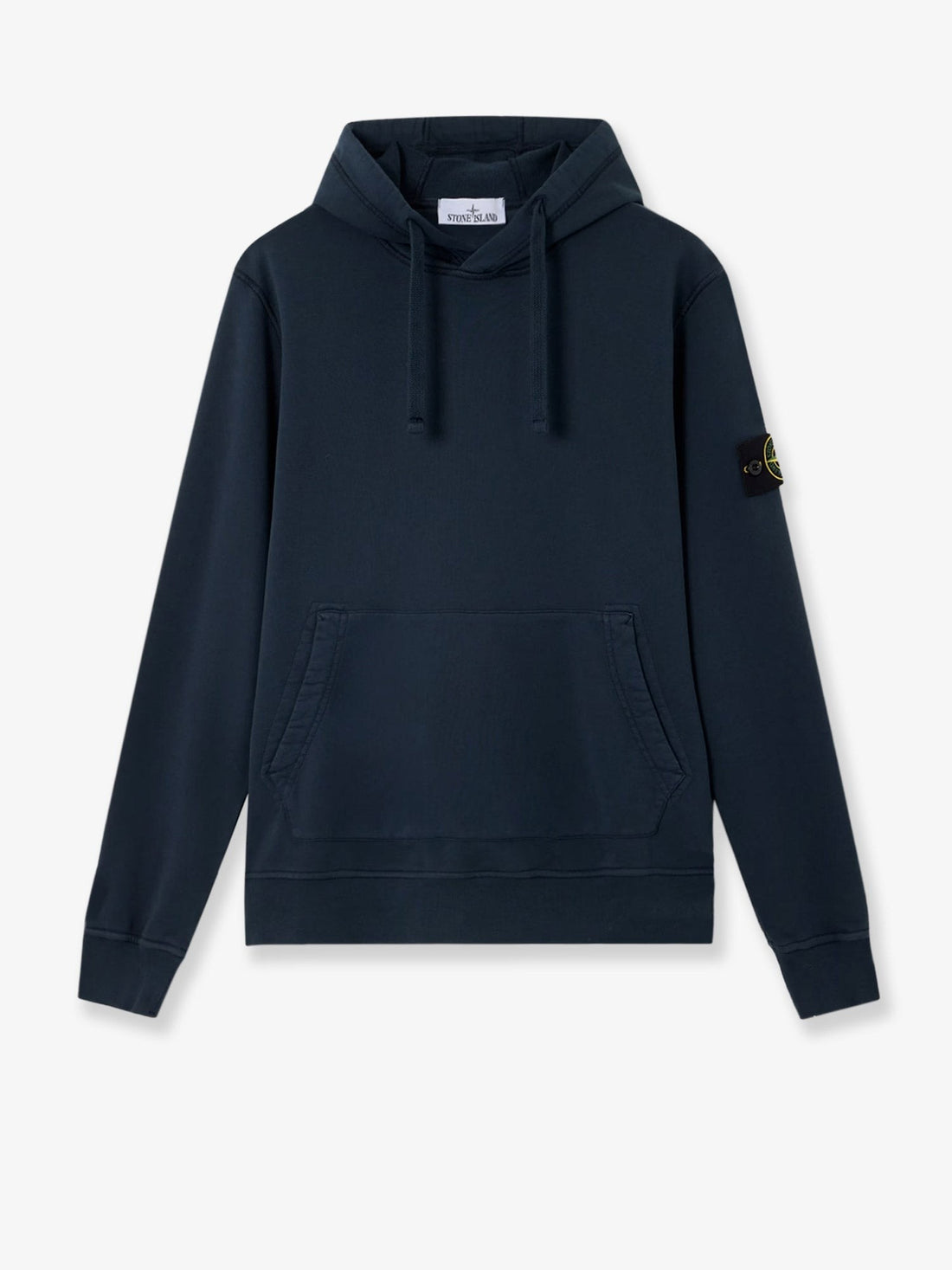 Stone Island - Cotton sweatshirt with side logo patch cotton-sweatshirt-with-side-logo-patch_b0f1efe6-46e7-4303-baa3-49a37e72a089