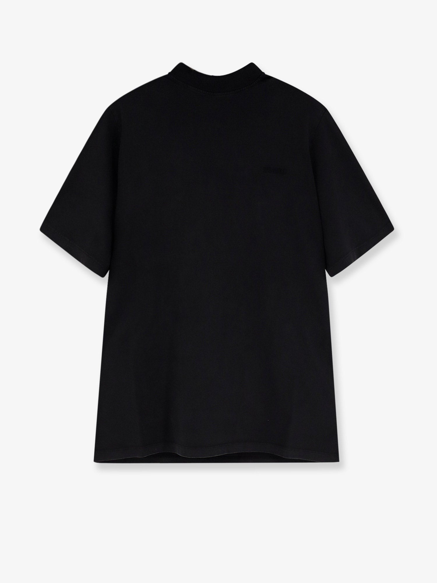The Attico - Cotton t-shirt with embroidered logo on the front cotton-t-shirt-with-embroidered-logo-on-the-front