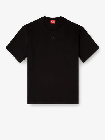 Diesel - Cotton T-shirt with embroidered logo on the front cotton-t-shirt-with-embroidered-logo-on-the-front_d6ea2d2b-3140-43bd-904a-c76366f517c6