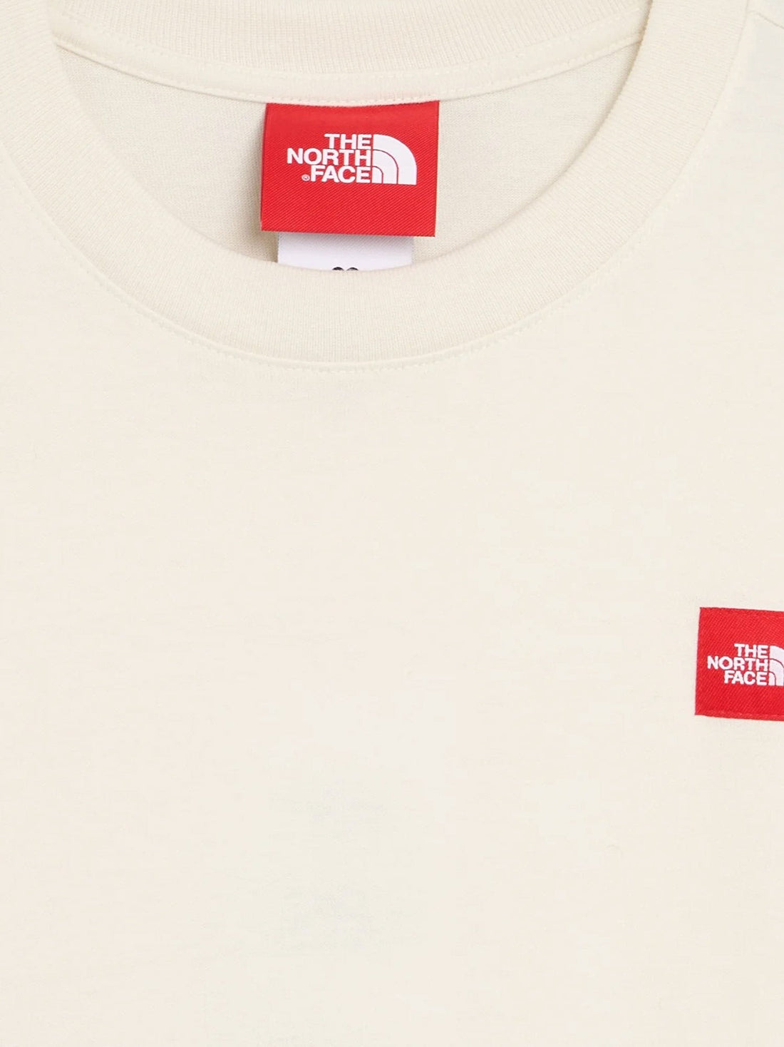 The North Face The North Face - Cotton T-shirt with front logo patch