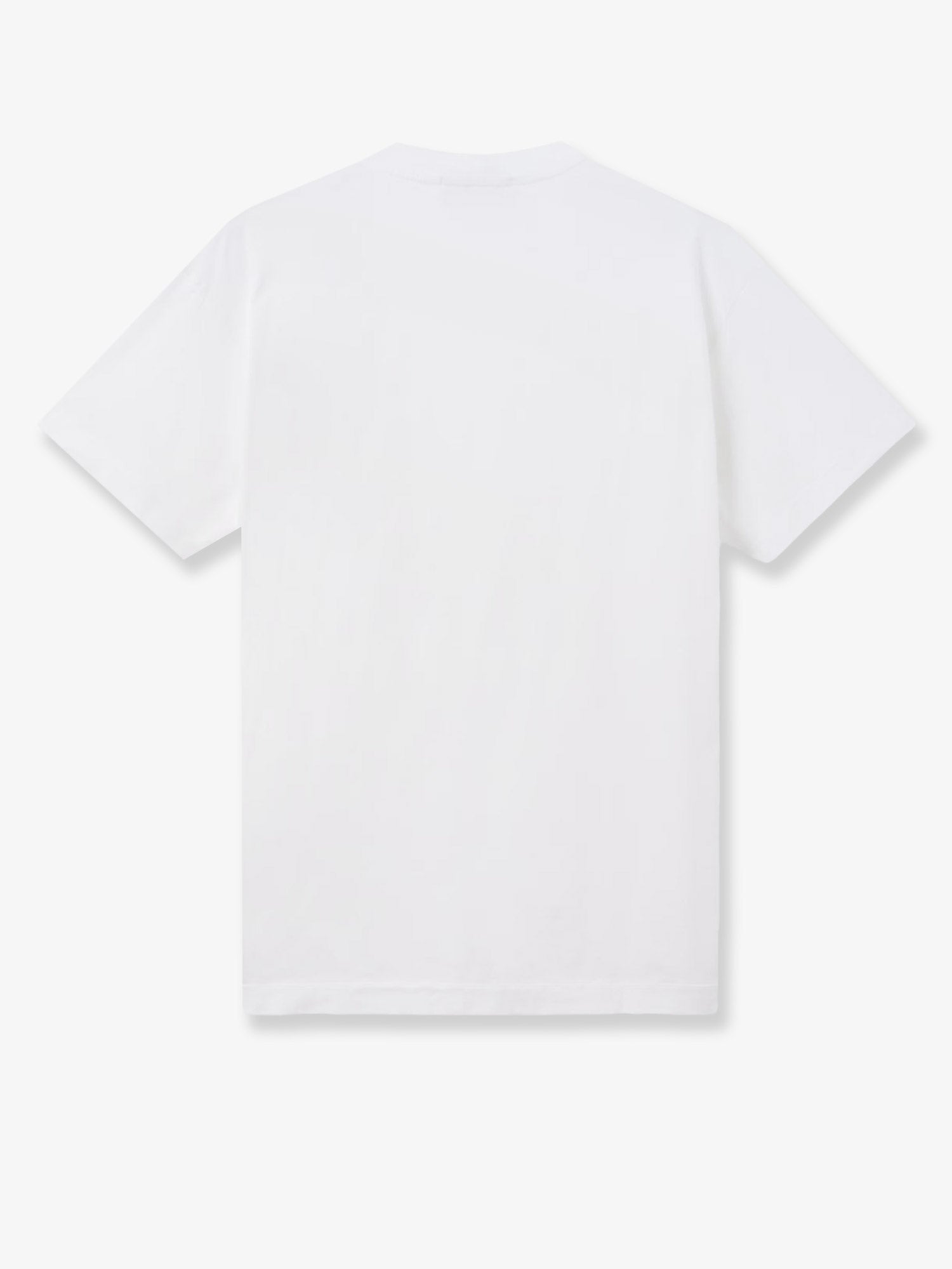 Stone Island - Cotton T-shirt with front logo patch
