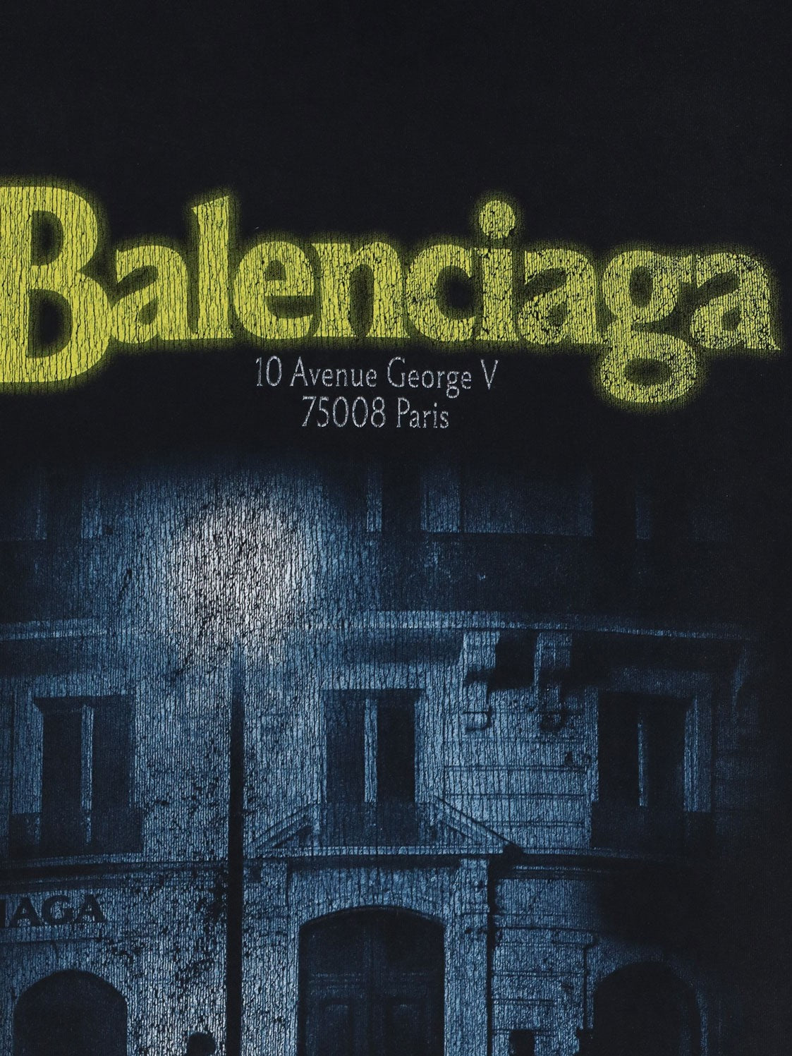 Balenciaga Balenciaga - Cotton T-shirt with front logo print