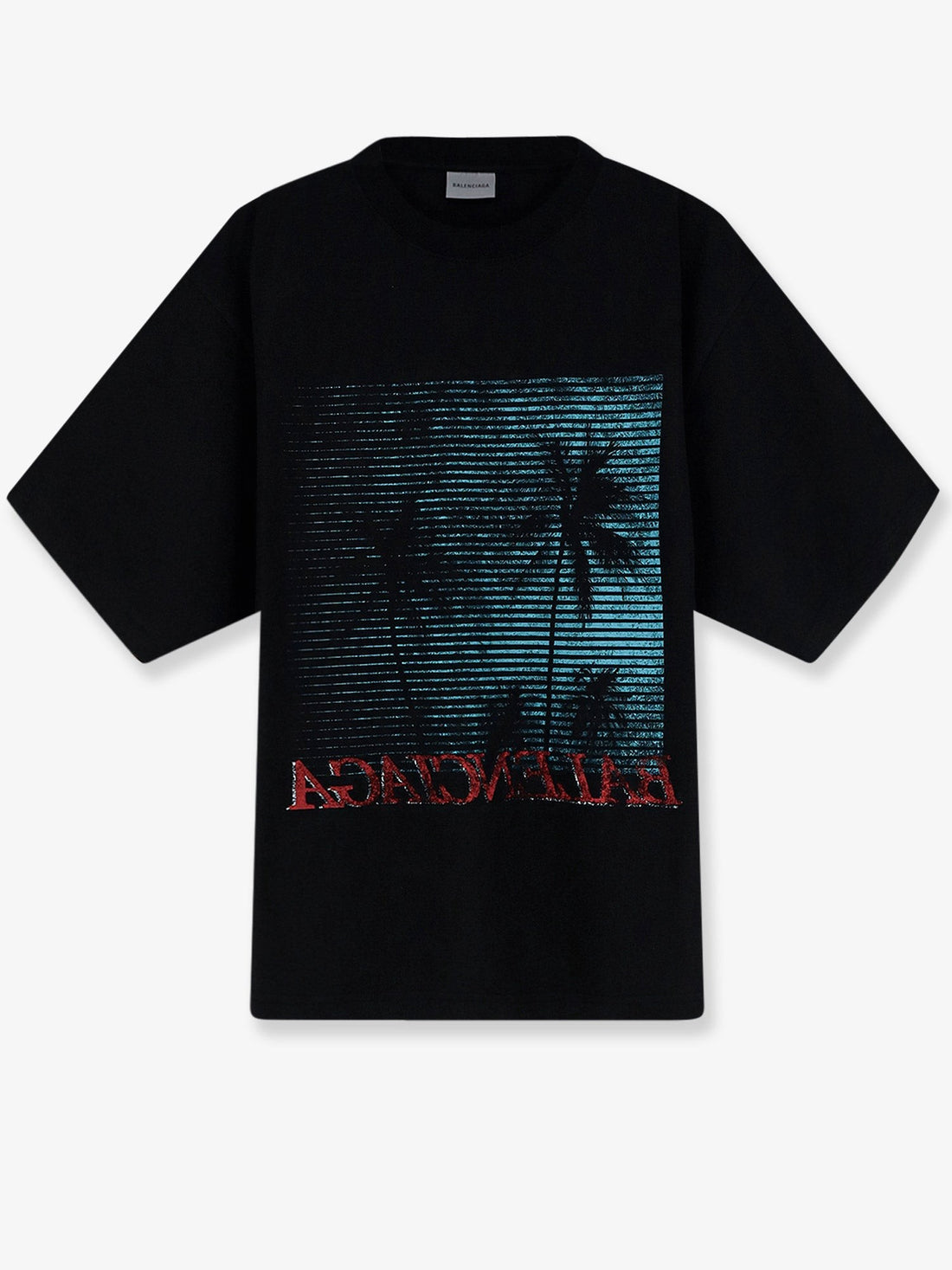 Balenciaga - Cotton T-shirt with front print cotton-t-shirt-with-front-print_31f35669-cf52-464b-8df9-b1f62e5a2c25