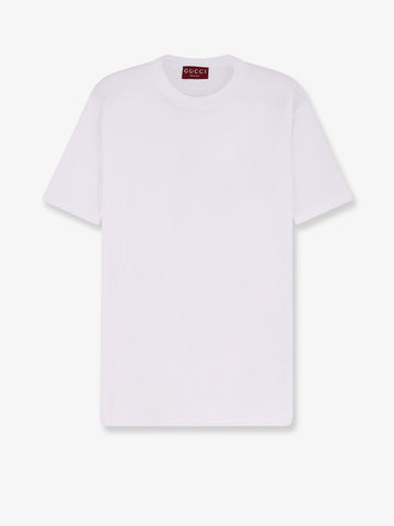 Cotton t-shirt with frontal Horsebit