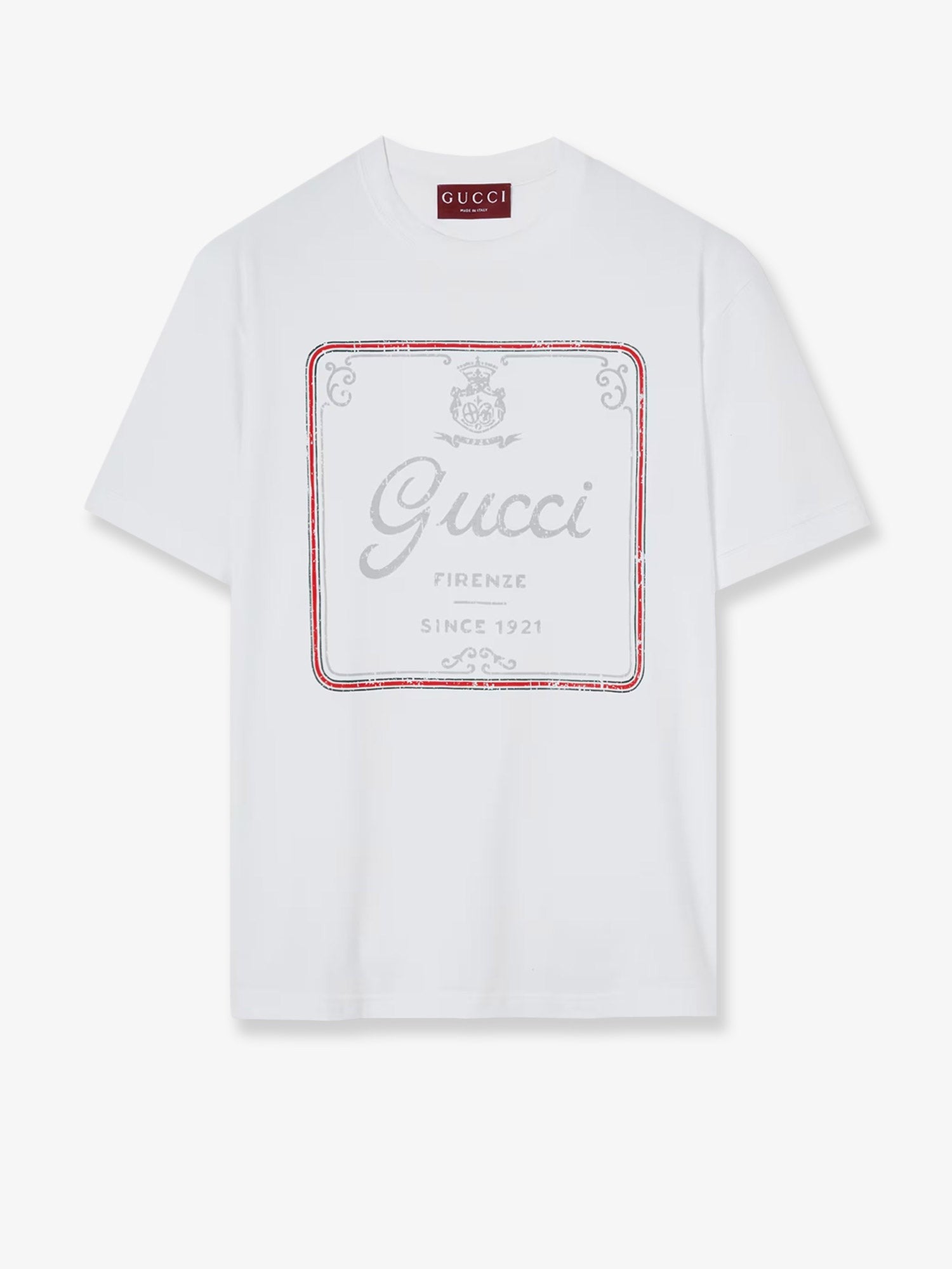 Cotton T-shirt with Gucci Firenze 1921 print cotton-t-shirt-with-gucci-firenze-1921-print_7dde909d-7bd3-42b7-8495-83ebfb23e927