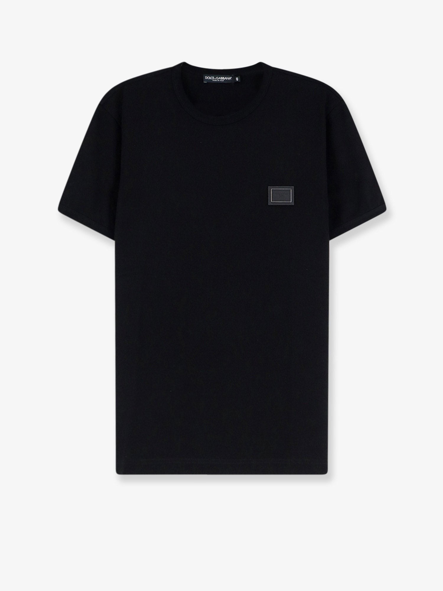 Dolce & Gabbana - Cotton t-shirt with iconic detail