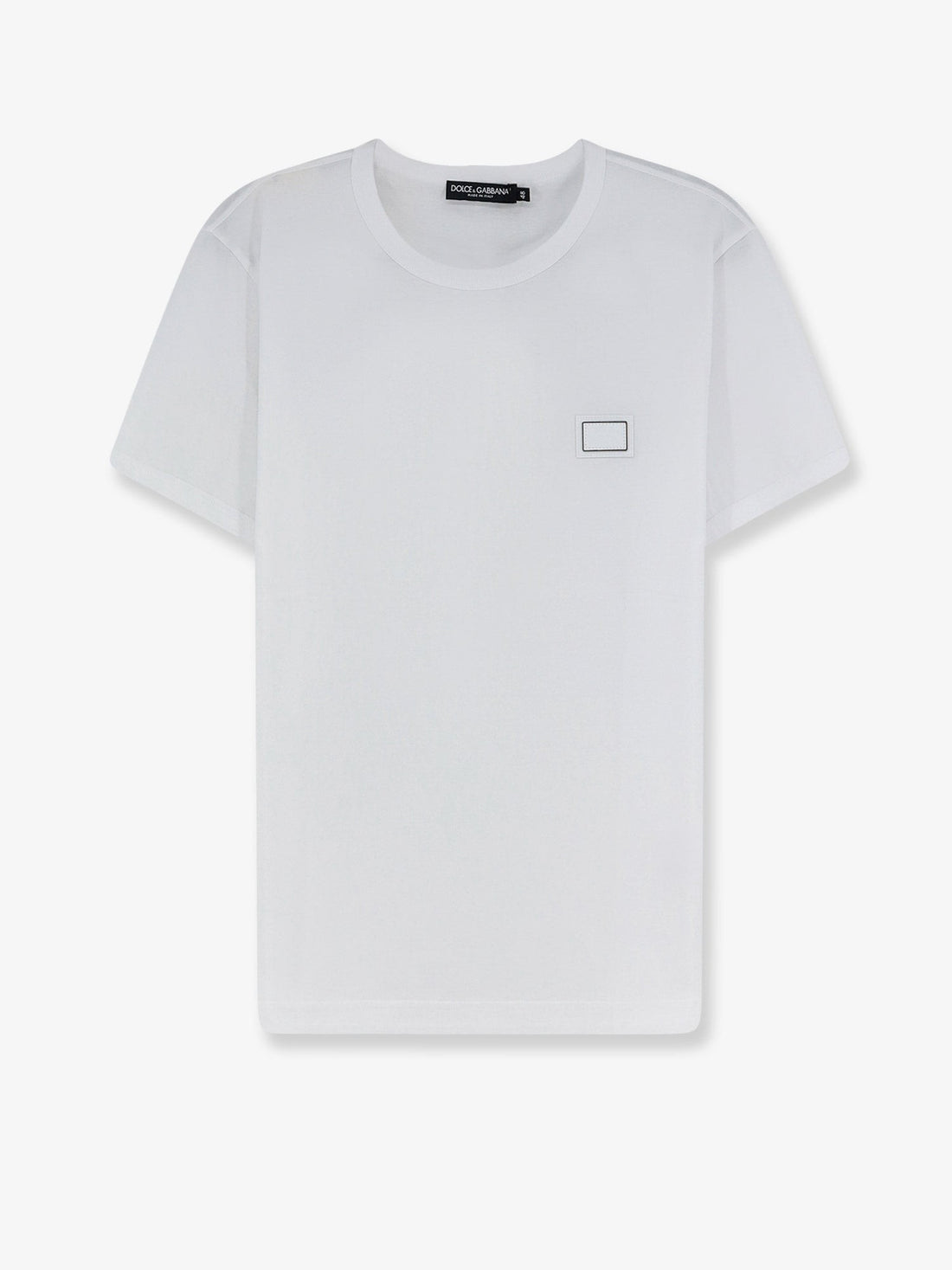 Dolce & Gabbana - Cotton t-shirt with iconic detail cotton-t-shirt-with-iconic-detail_37796d82-aa3d-4f1d-82d5-d531bc0ac85e