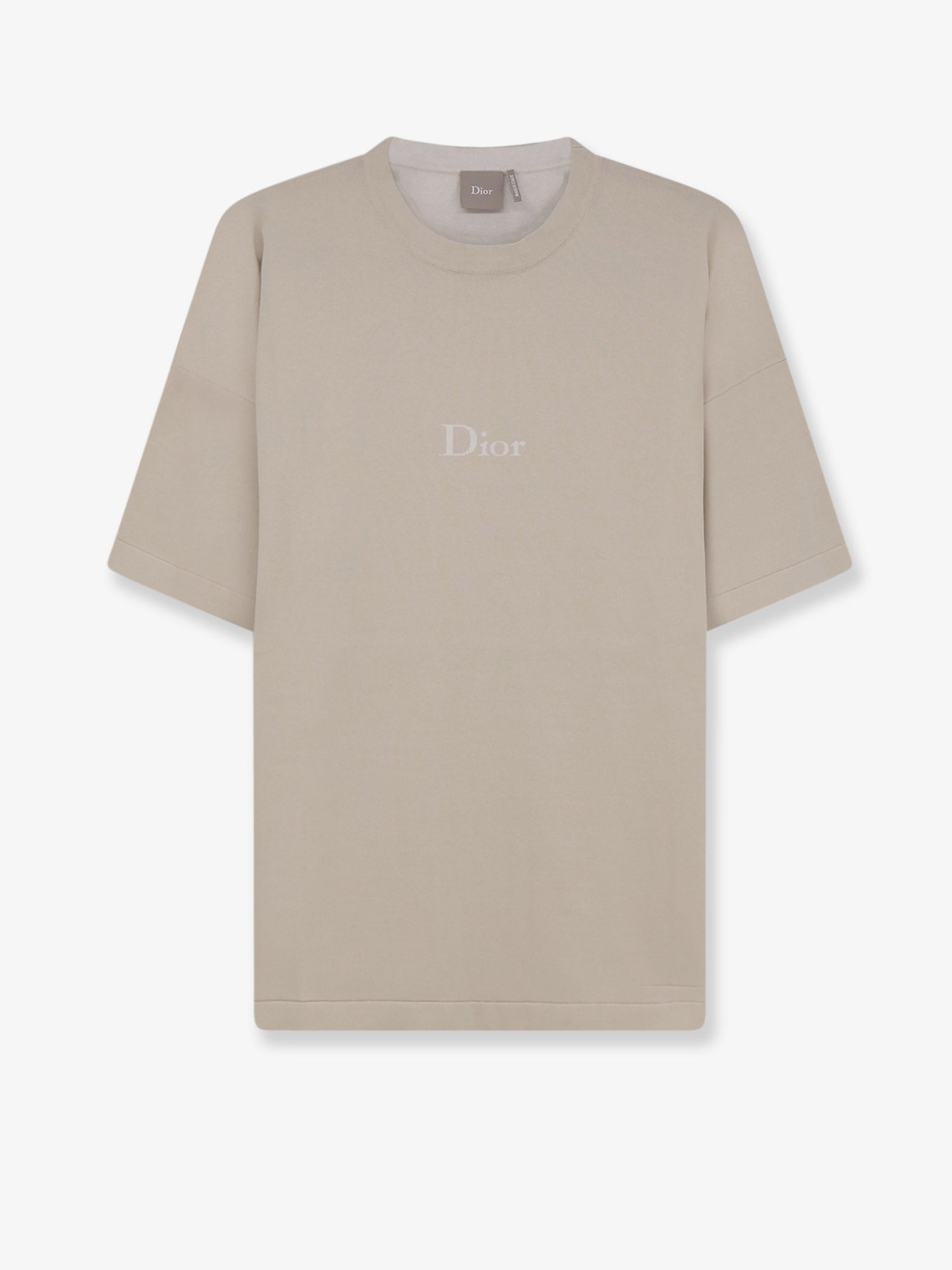 Dior Dior - Cotton T-shirt with lettering logo