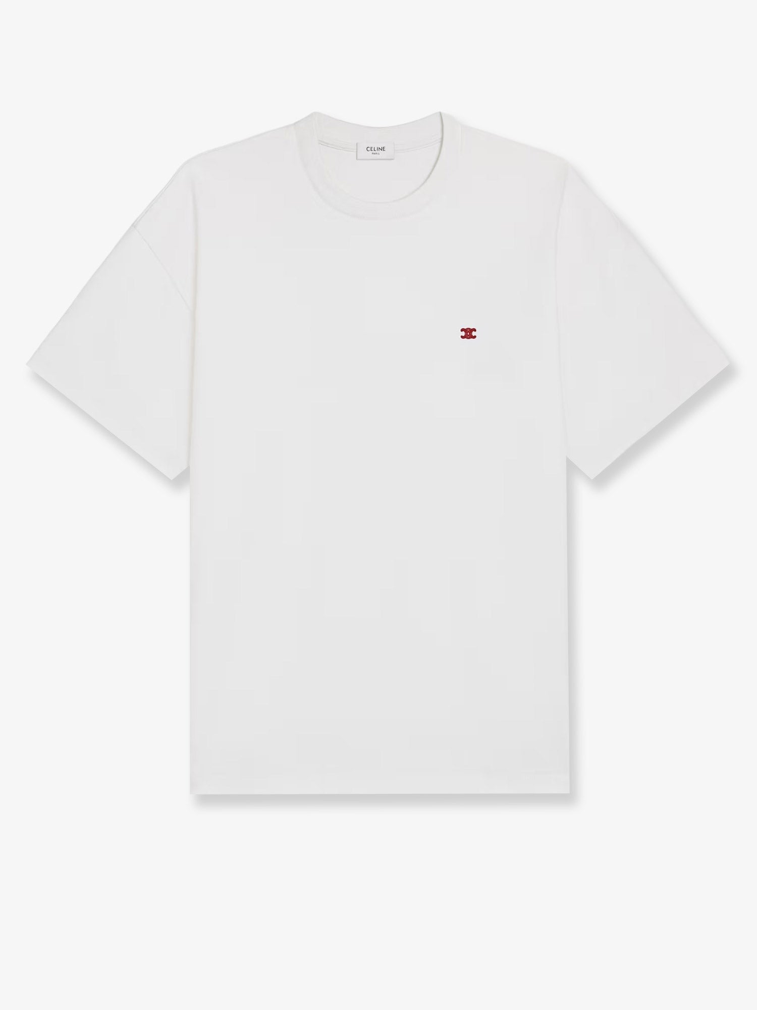 Cotton t-shirt with Logo embroidery