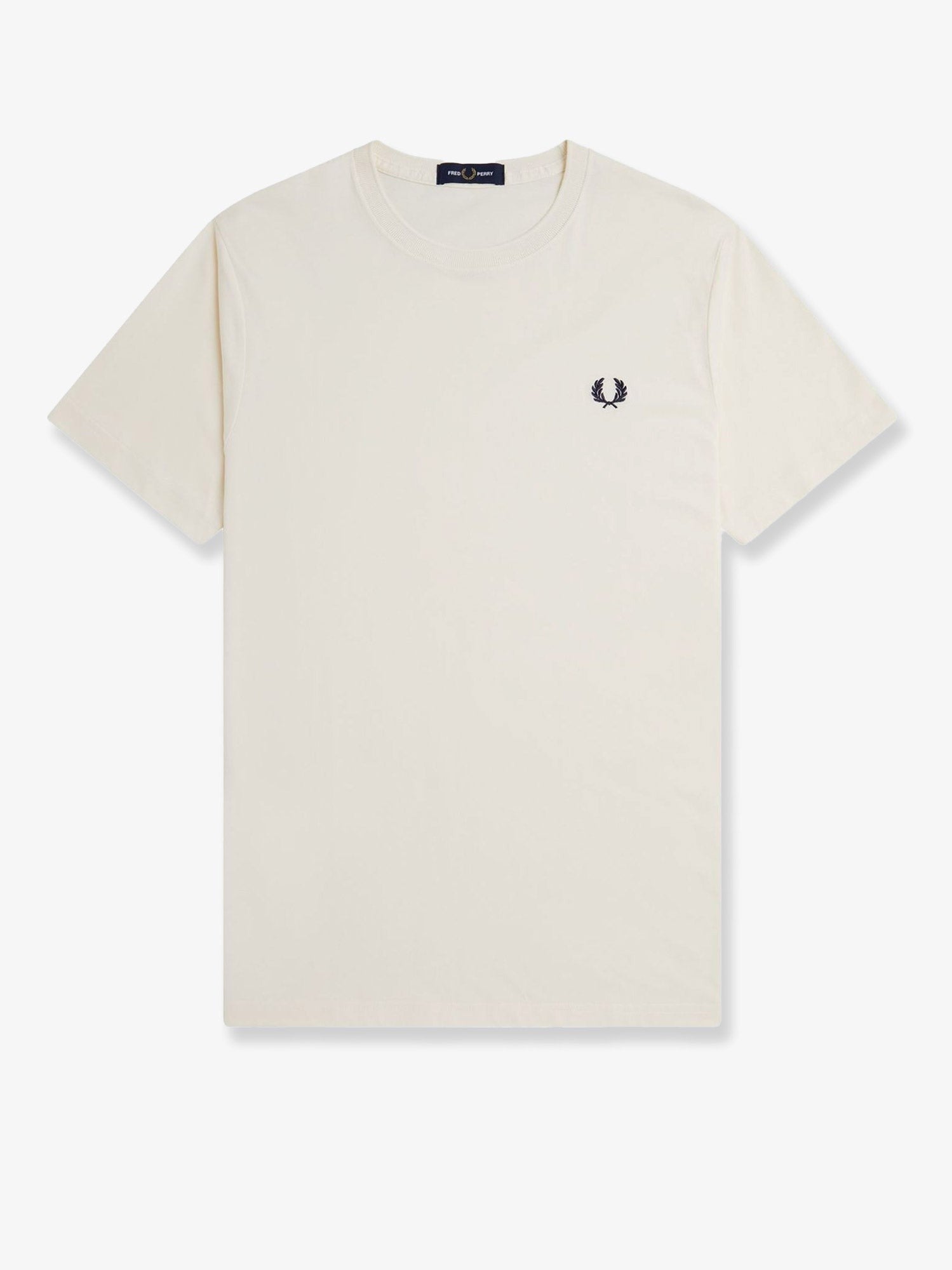 Cotton t-shirt with logo embroidery