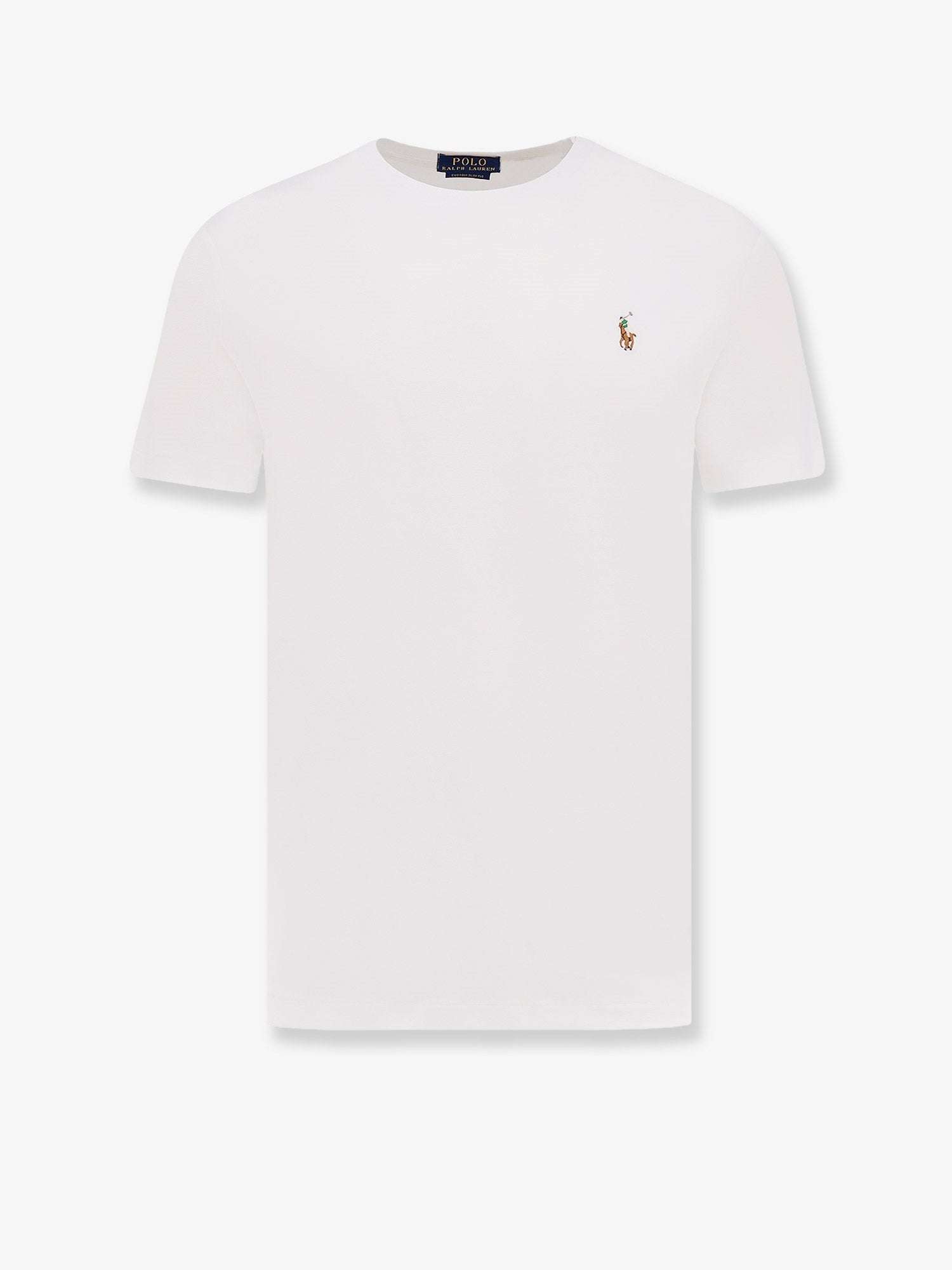 Cotton t-shirt with Logo embroidery