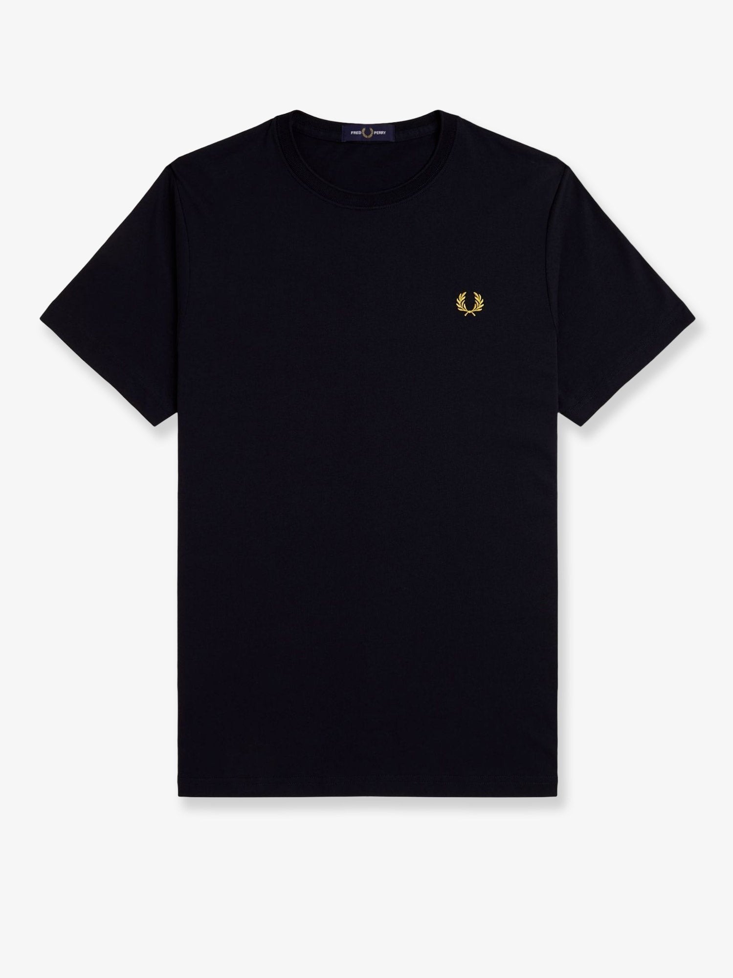 Cotton t-shirt with logo embroidery