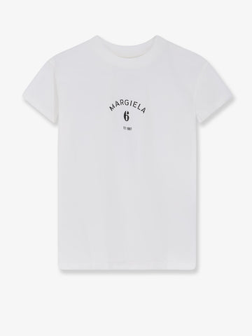 MM6 MAISON MARGIELA MM6 MAISON MARGIELA - Cotton t-shirt with Logo print