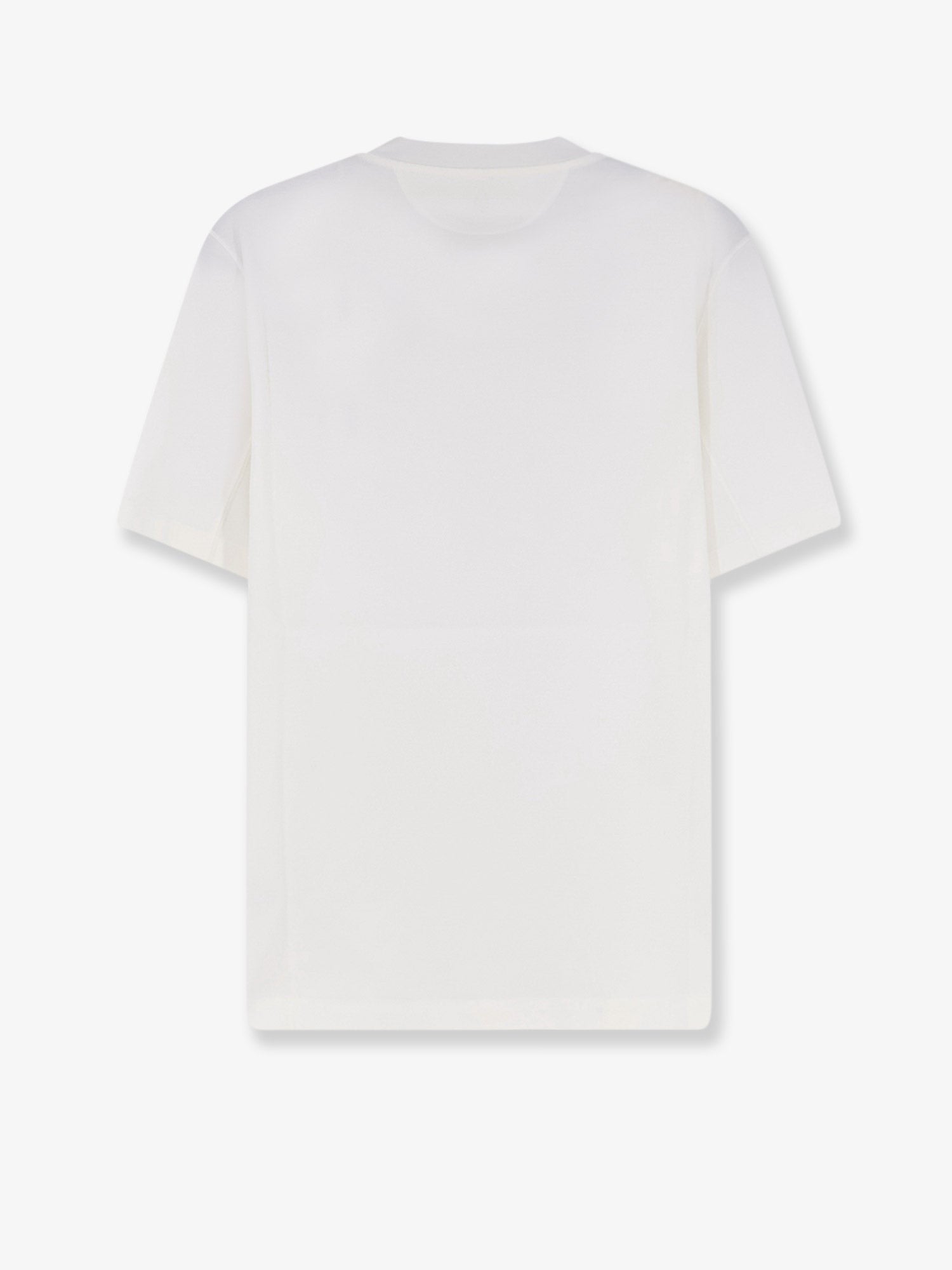 Brunello Cucinelli - Cotton T-shirt with print on the front
