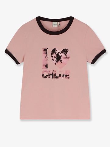 CHLOE' - Cotton t-shirt with print cotton-t-shirt-with-print_e057629f-94f2-4d29-ac50-ac4bd0e9362a