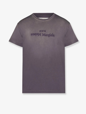 Maison Margiela Cotton T-shirt with rewashed effect