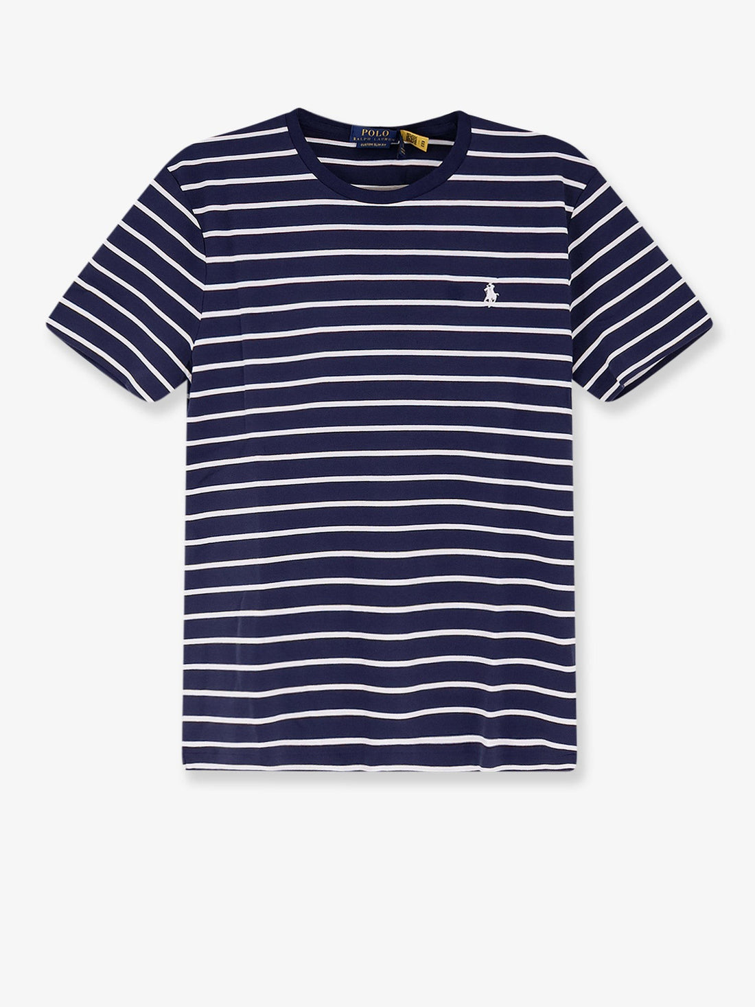 Polo Ralph Lauren - Cotton T-shirt with striped pattern cotton-t-shirt-with-striped-pattern_02086245-bc5a-4fce-8638-9d9db96647de
