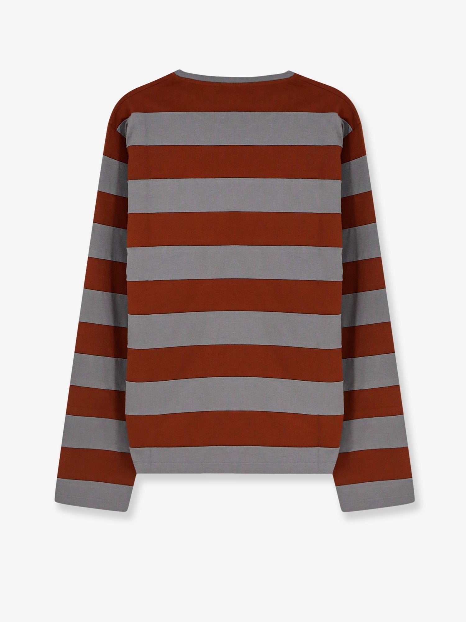 Miu Miu Miu Miu - Cotton T-shirt with striped pattern
