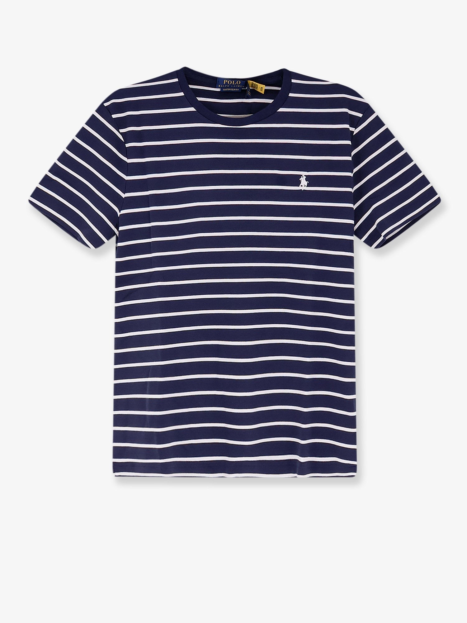 Cotton T-shirt with striped pattern cotton-t-shirt-with-striped-pattern_c2c214a4-0564-48dd-89f8-a61534321b36