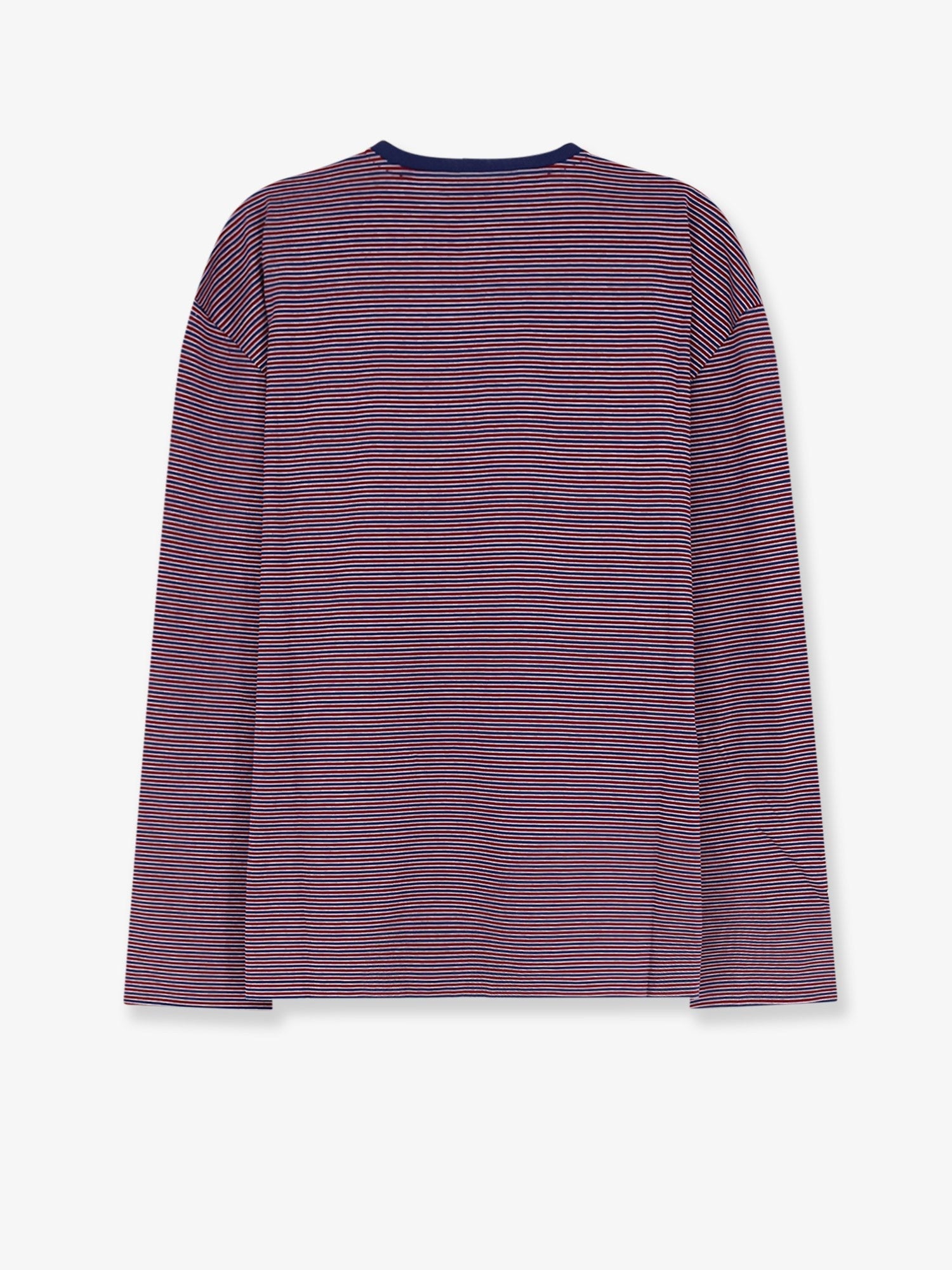Miu Miu - Cotton T-shirt with striped pattern