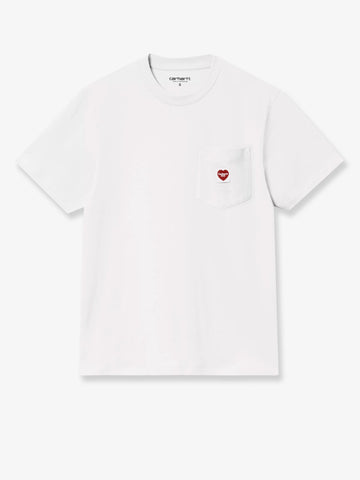 Carhartt WIP - Cotton T-shirt WHITERED S