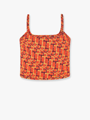 Cotton top with iconic Horsebit motif