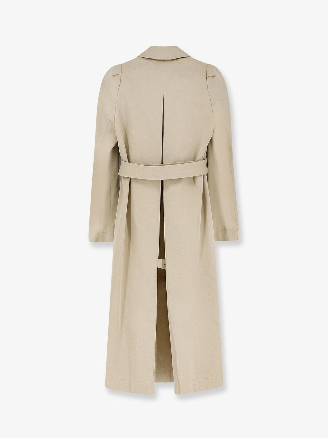 Cotton trench with Puff sleeves