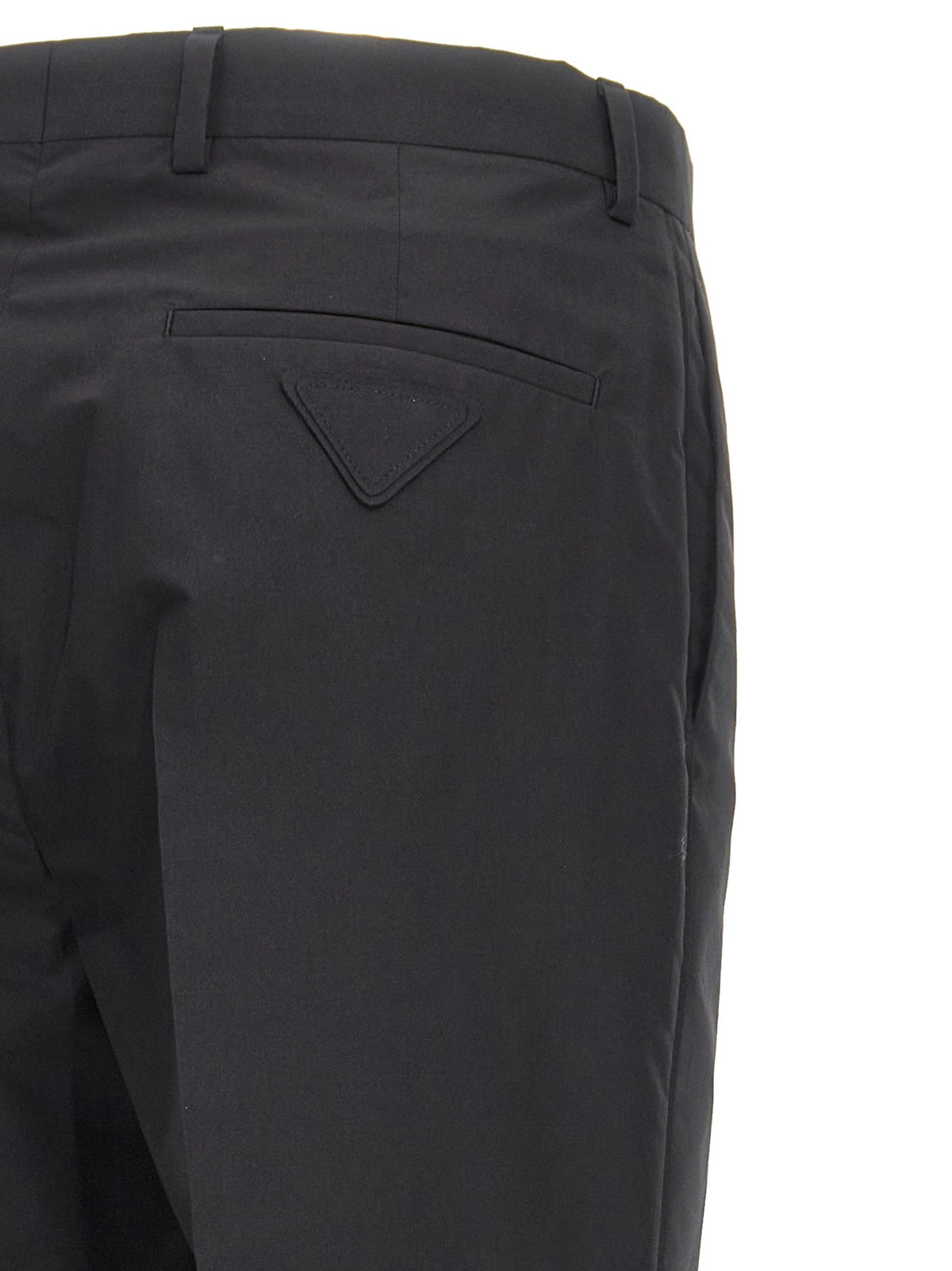 PRADA - Cotton trousers tec