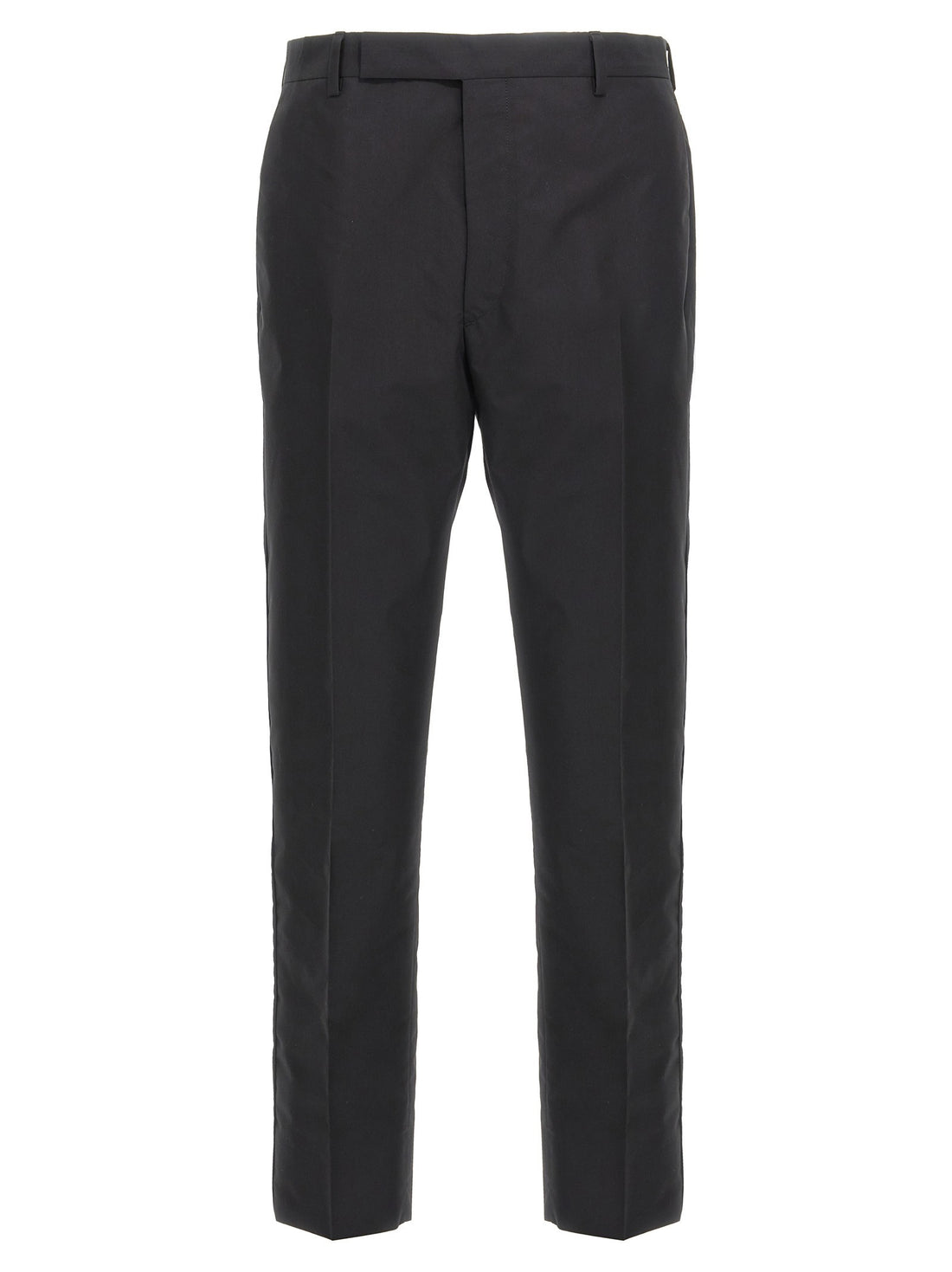 PRADA - Cotton trousers tec Black