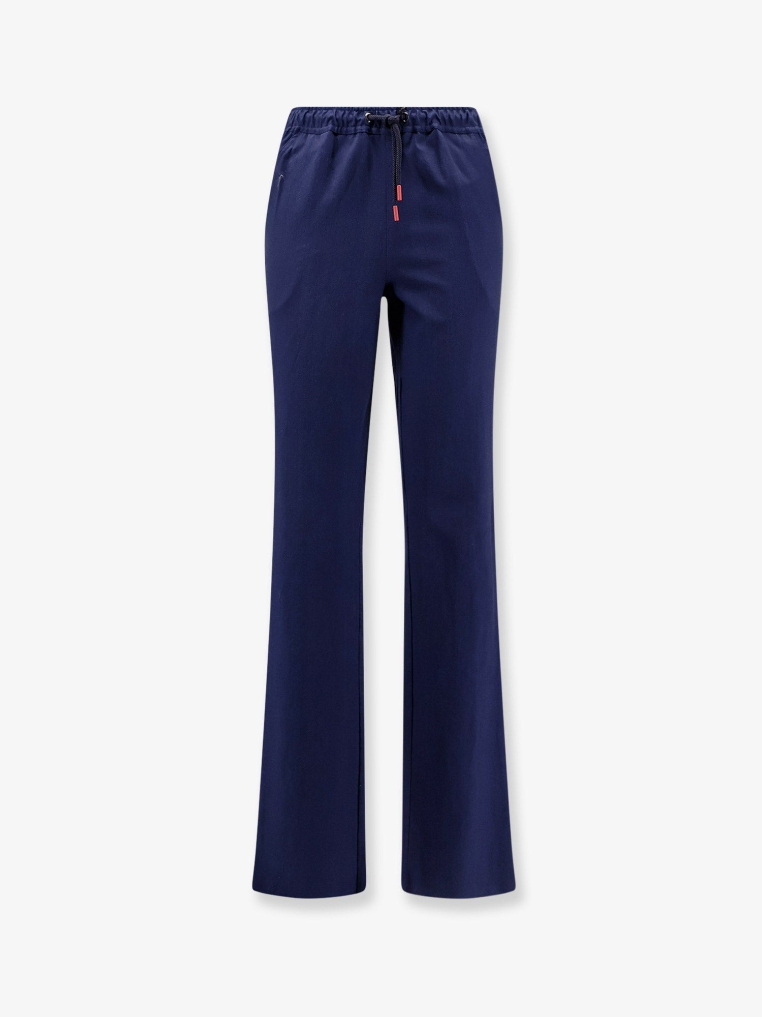 KITON CIRO PAONE Cotton trousers with drawstring