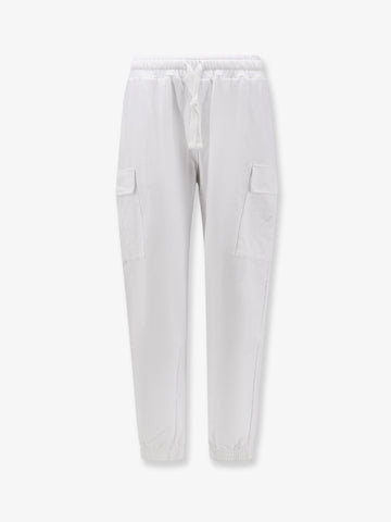 Dolce & Gabbana Cotton trousers with embroidered logo on the back
