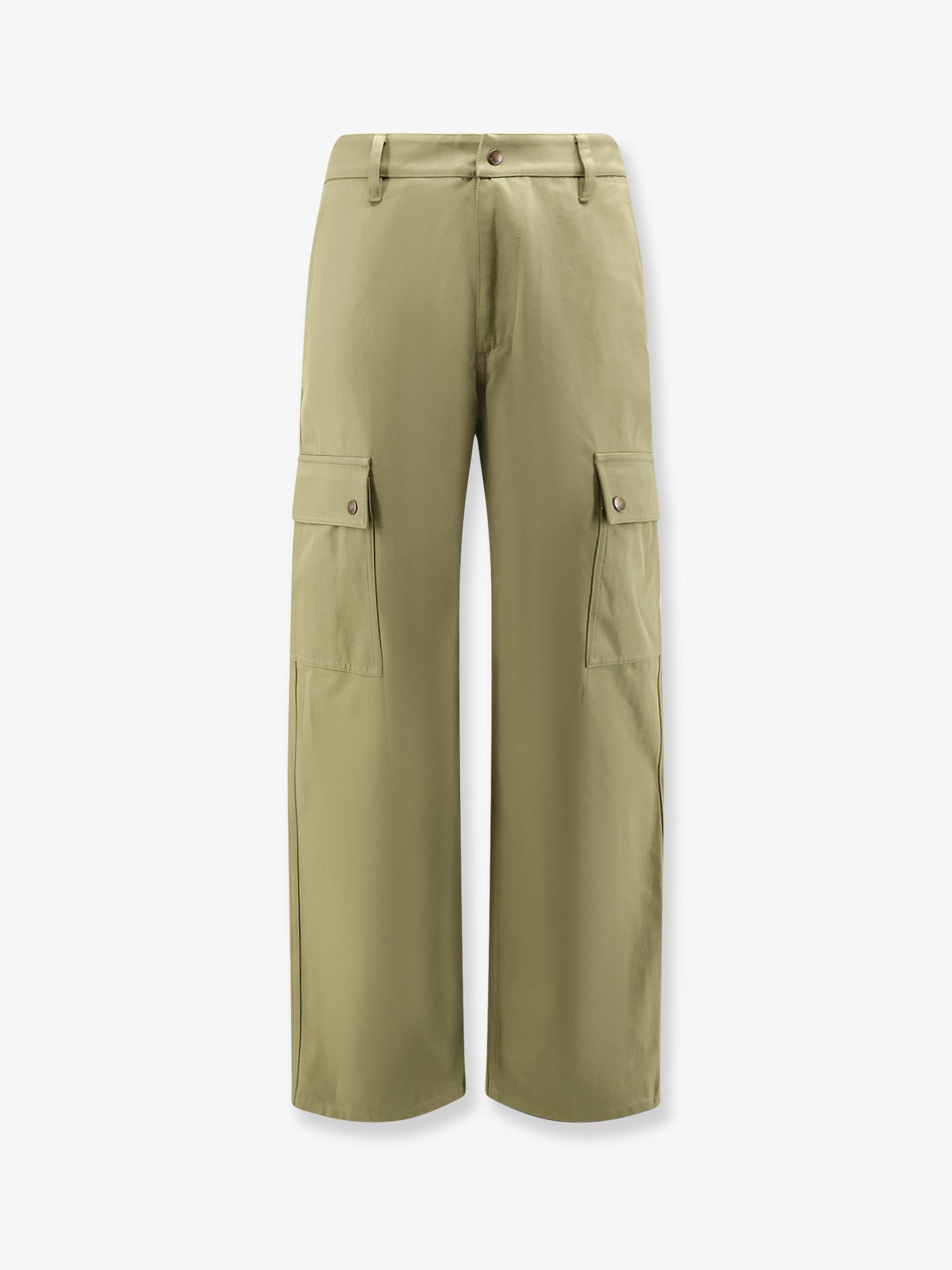 Cotton trousers with Logo embroidery