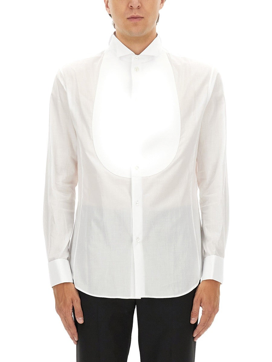 COTTON TUXEDO SHIRT