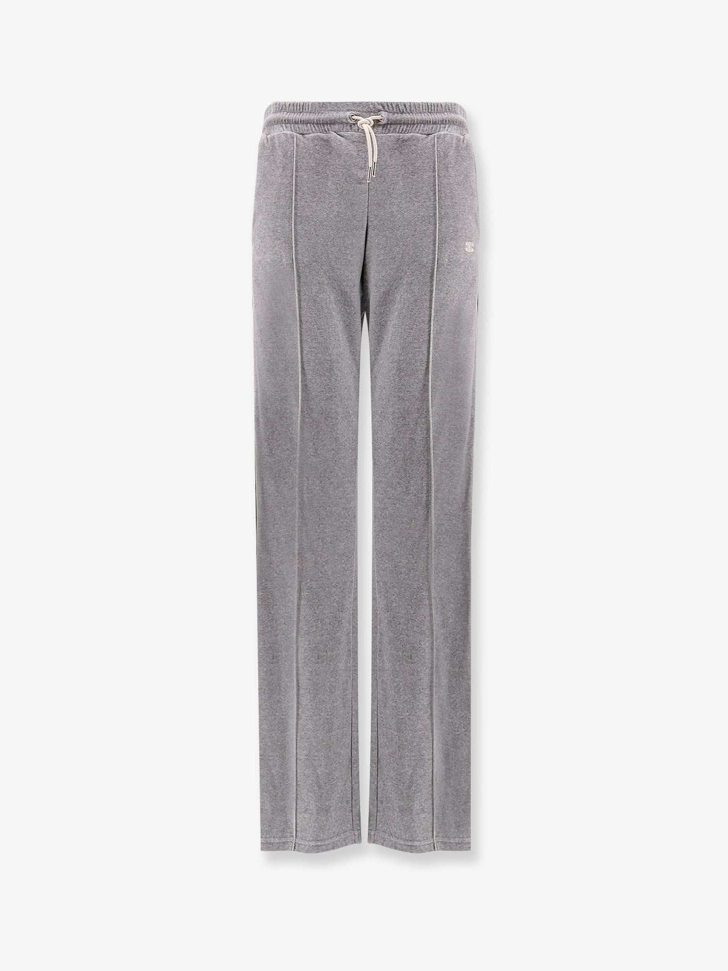 Cotton velvet jogger trousers